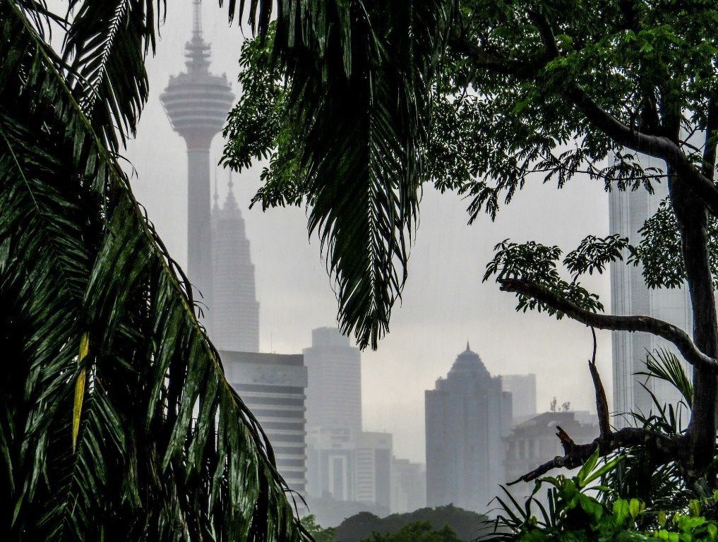 tropical rain in malaysia